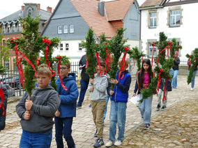 Palmsonntag in St. Crescentius - Beginn der Heiligen Woche (© Karl-Franz Thiede)